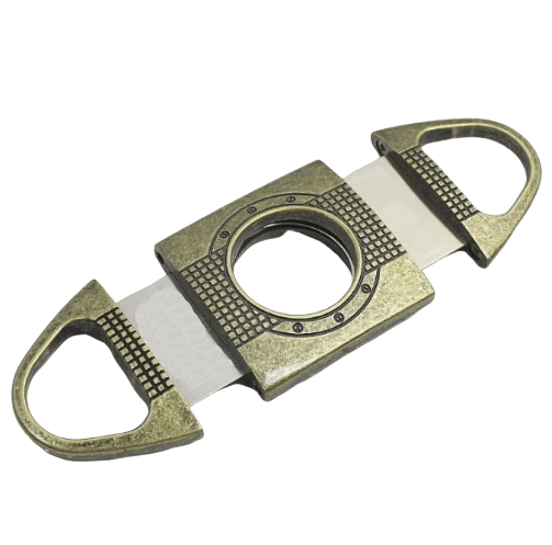 Luxury Double Blade Cigar Cutter - Precision Elegance