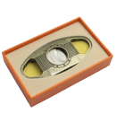 Luxury Double Blade Cigar Cutter - Precision Elegance