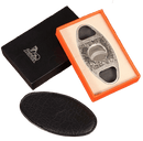 Luxury Stainless Steel Custom Cigar Cutter with Hieroglyphs