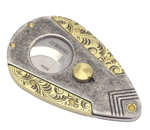 Luxury Antique Double Blade Cigar Cutter