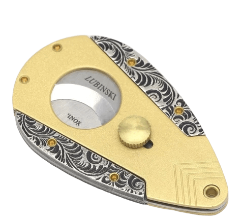 Luxury Antique Double Blade Cigar Cutter