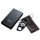 Premium Double Blade Cigar Cutter for Aficionados