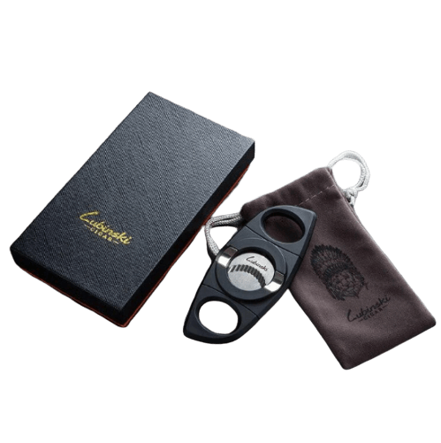 Premium Double Blade Cigar Cutter for Aficionados