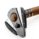 Luxury Carbon Double Blade Cigar Cutter