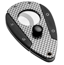 Luxury Carbon Double Blade Cigar Cutter
