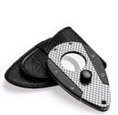 Luxury Carbon Double Blade Cigar Cutter