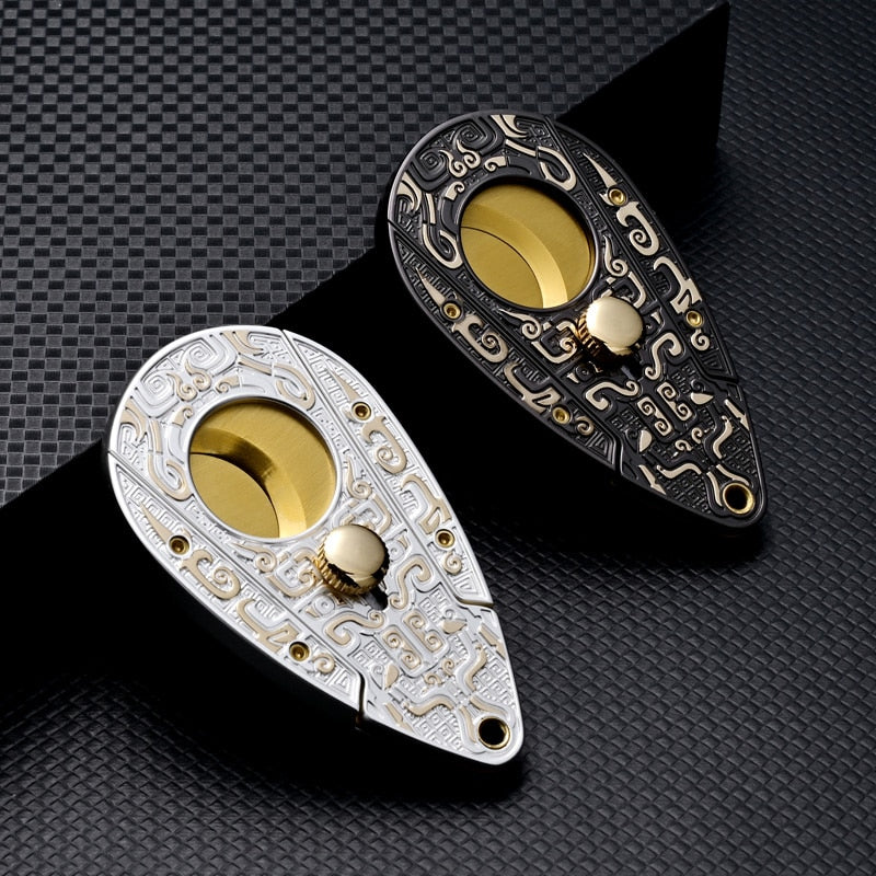 Luxury Maori Art Cigar Cutter - Limited Edition