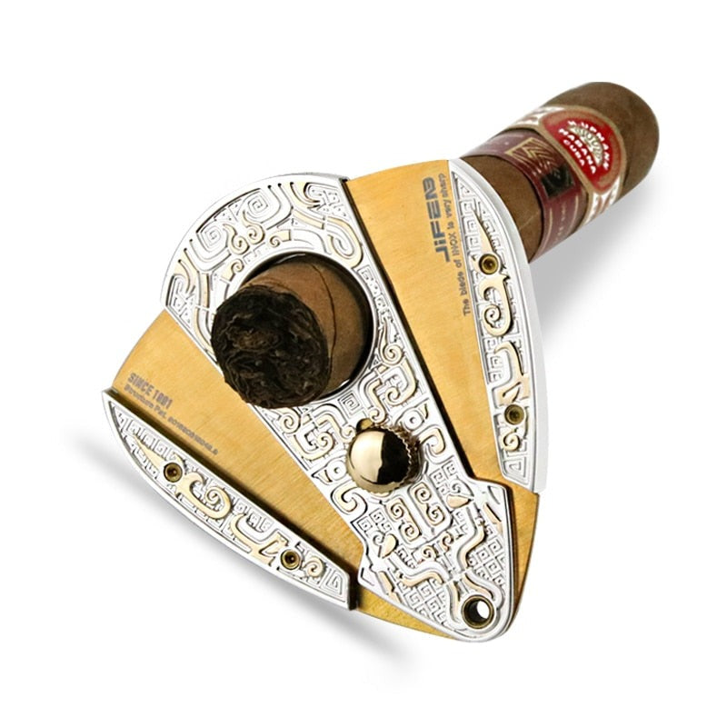 Luxury Maori Art Cigar Cutter - Limited Edition