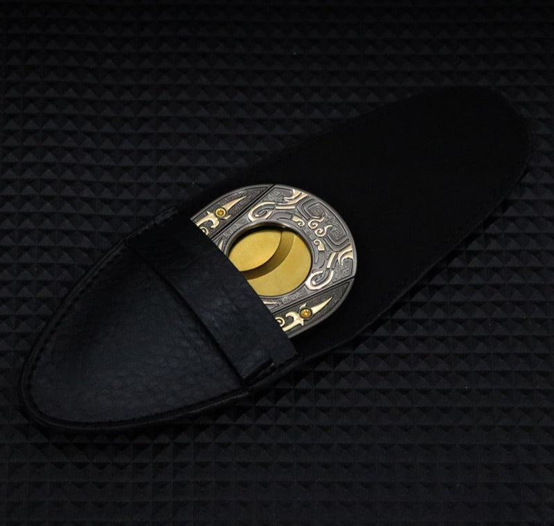 Luxury Maori Art Cigar Cutter - Limited Edition