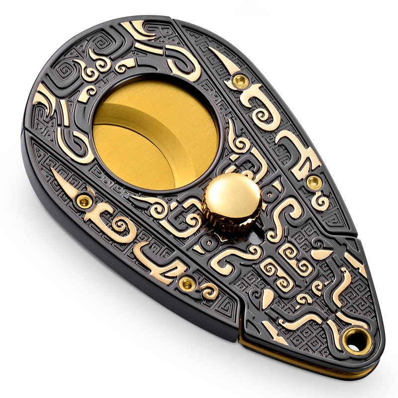 Luxury Maori Art Cigar Cutter - Limited Edition