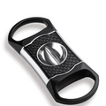 Carbon V-Cut Cigar Cutter for Connoisseurs