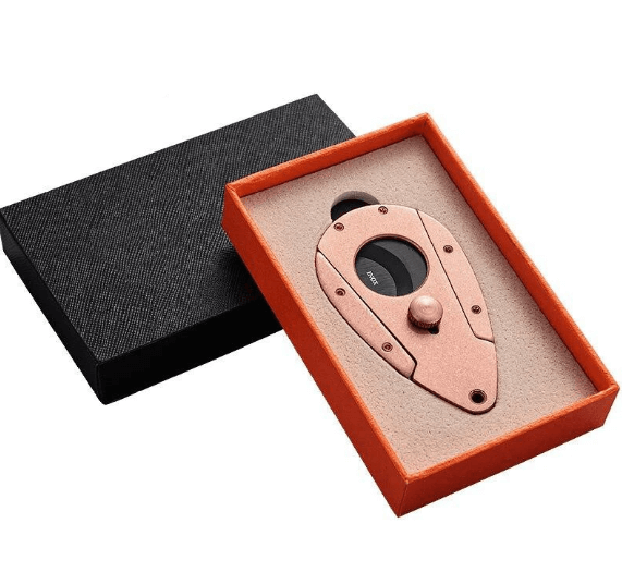 Luxury Double Blade Cigar Cutter – Premium Accessory