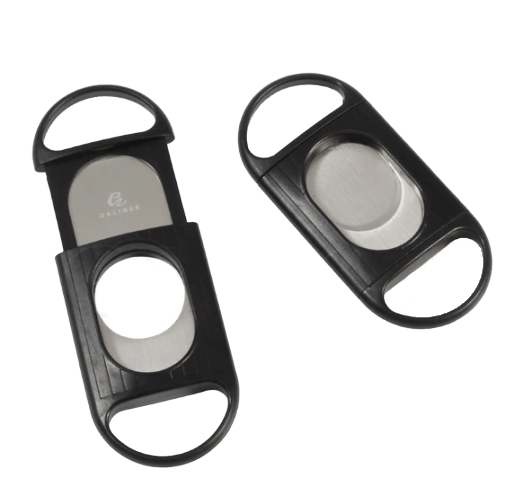 Kookee Cigar Cutter - Stainless Steel Blades, Black