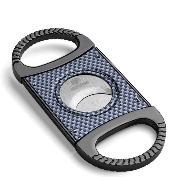 Luxury Double Blade Cigar Cutter for Connoisseurs