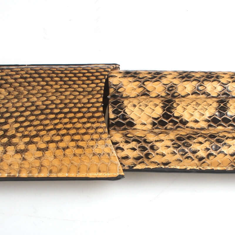 Luxury Snake Skin Travel Cigar Humidor Case