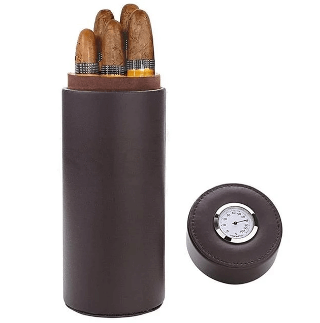 Portable Travel Cigar Humidor with Humidifier