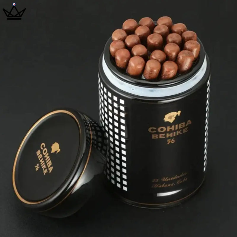 Ceramic Cigar Humidor Jar - Up to 25 Cigars