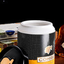 Ceramic Humidor Jar for 15 Cigar Storage