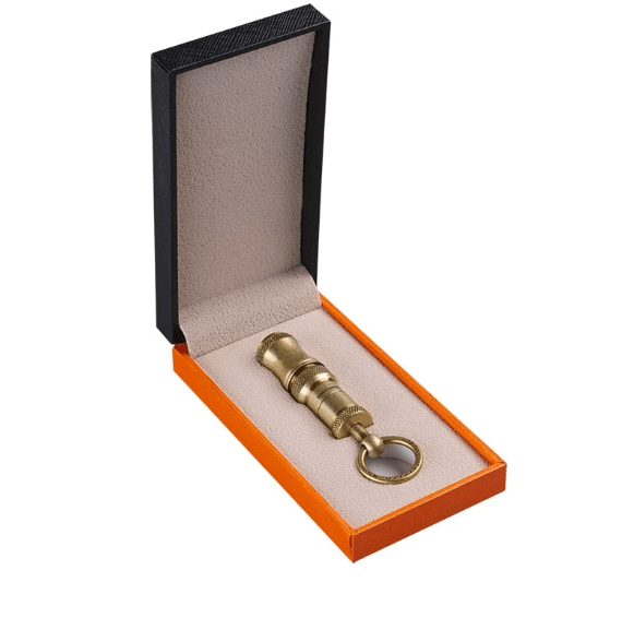 Premium Cigar Punch Cutter - Black/Gold Portable