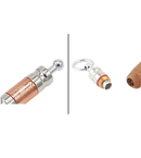 Elegant Copper Cigar Punch Cutter - Portable Accessory