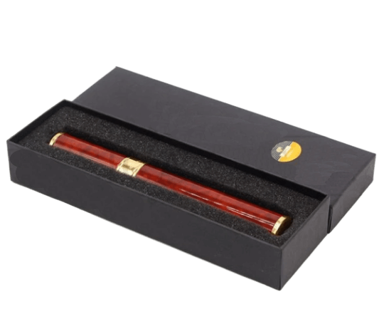 Luxury Carbon Fiber Cigar Tube Humidor