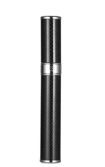 Luxury Carbon Fiber Cigar Tube Humidor