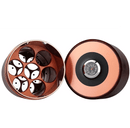 Marble Cigar Humidor Tube with Hygrometer - 7 Units